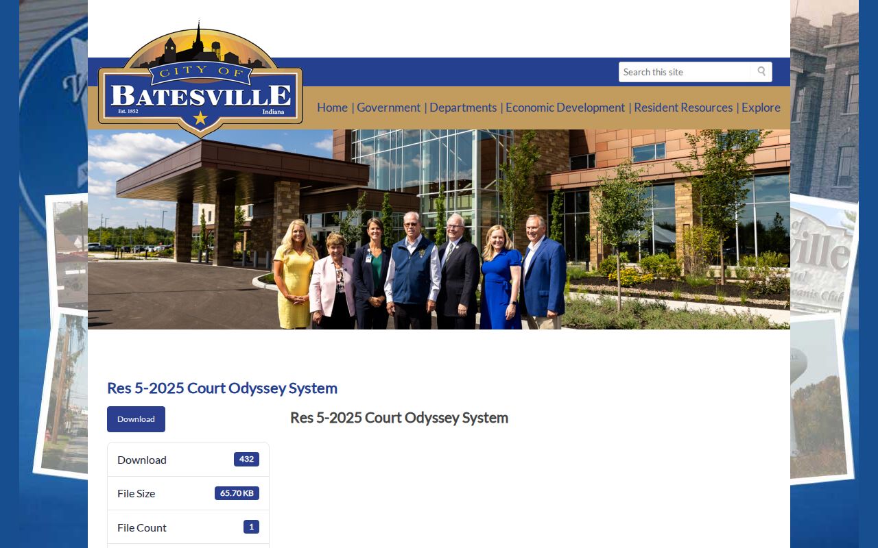 Batesville court docket Odyssey resolution