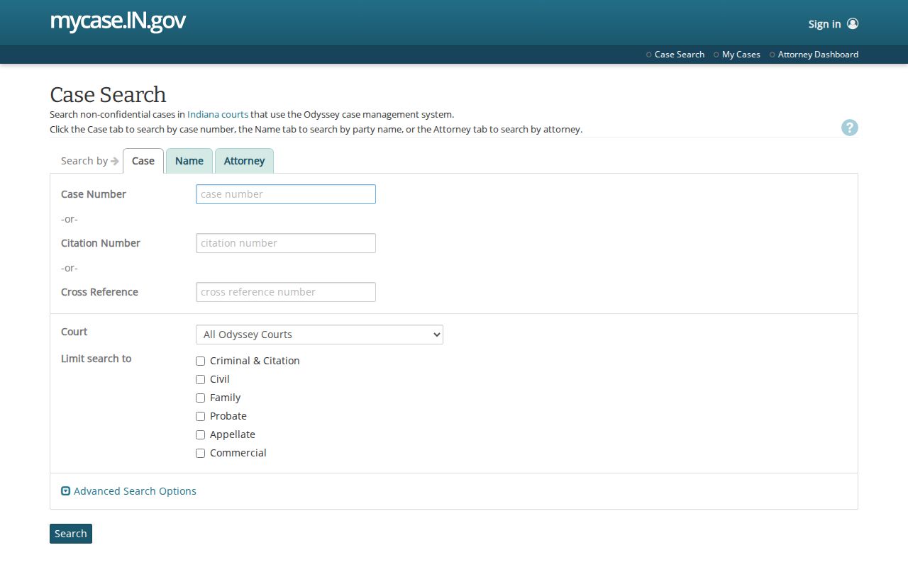 Ripley County criminal court docket MyCase search