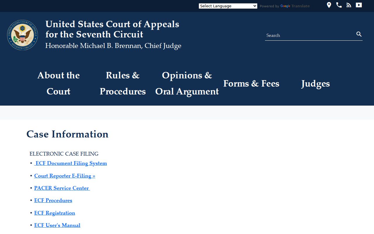 Osgood court docket Seventh Circuit case information