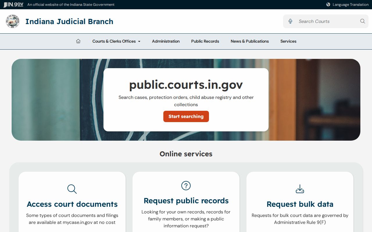 Ripley County case search public court records hub
