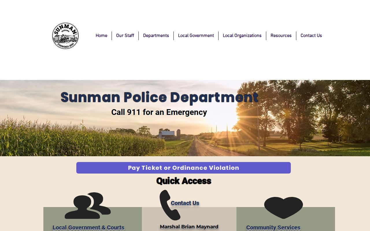 Sunman court docket police ticket information